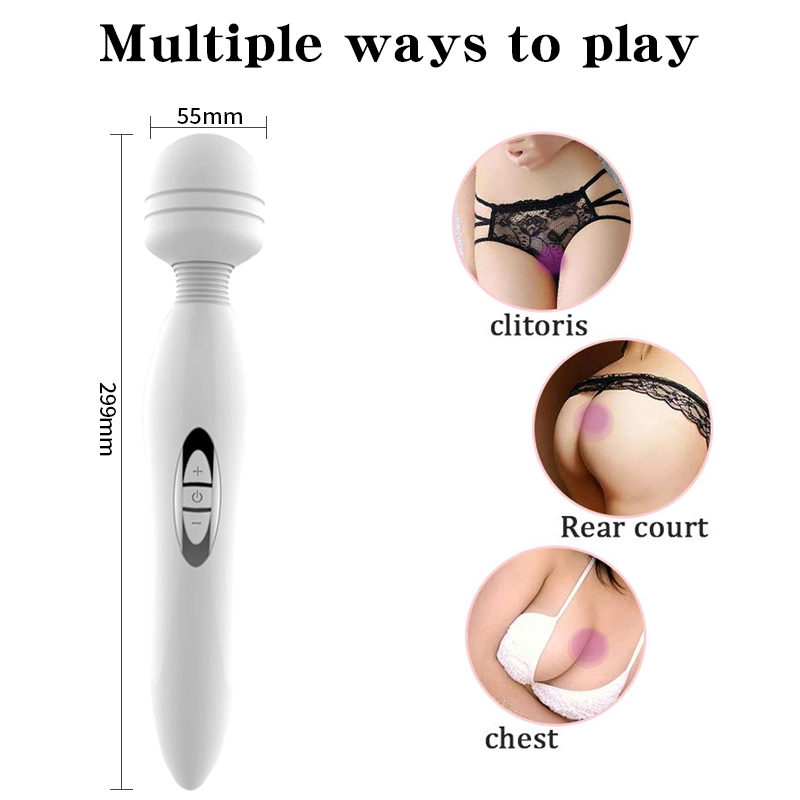 Large Powerful 5 Modes 3 Speed Cordless Clitoris AV Wand Massager Pussy Sex Toy Women Adult Vibrator Massage