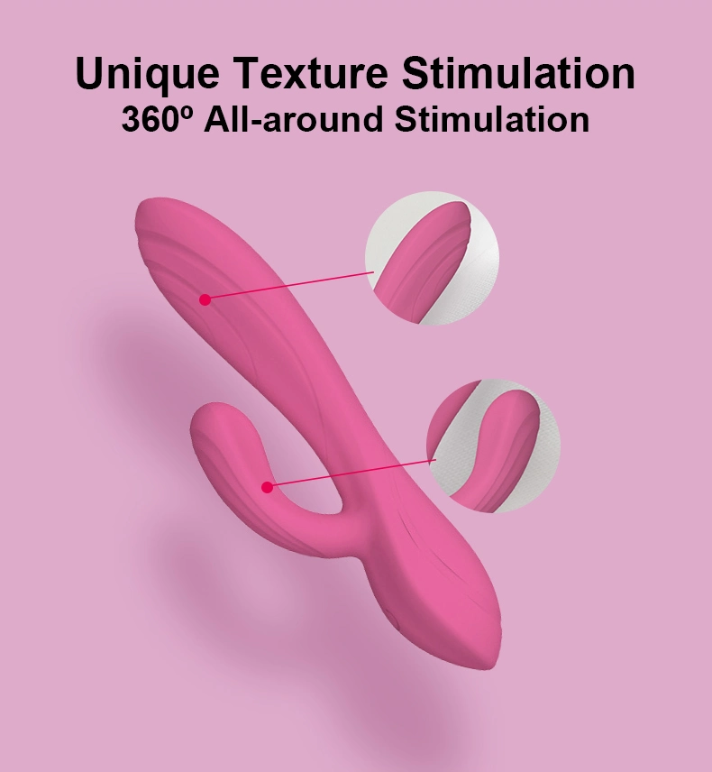 Full Body Silicone Wrapped Sucking Licking Dildo Vagina Vibrator Rabbit Vibrator Massager Adult Sex Toys